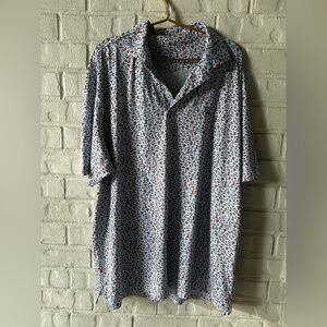 RHOBACK MENS POLO TEXAS XXL